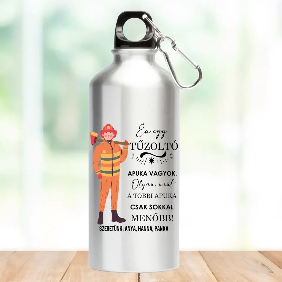 tűzoltós kulacs