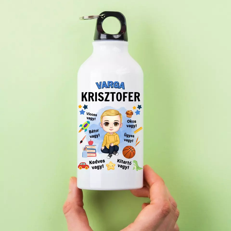 névre szóló kulacs gyereknek