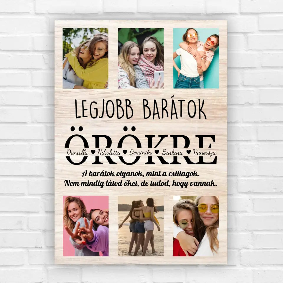 Prieteni veșnici - fotografie cadou