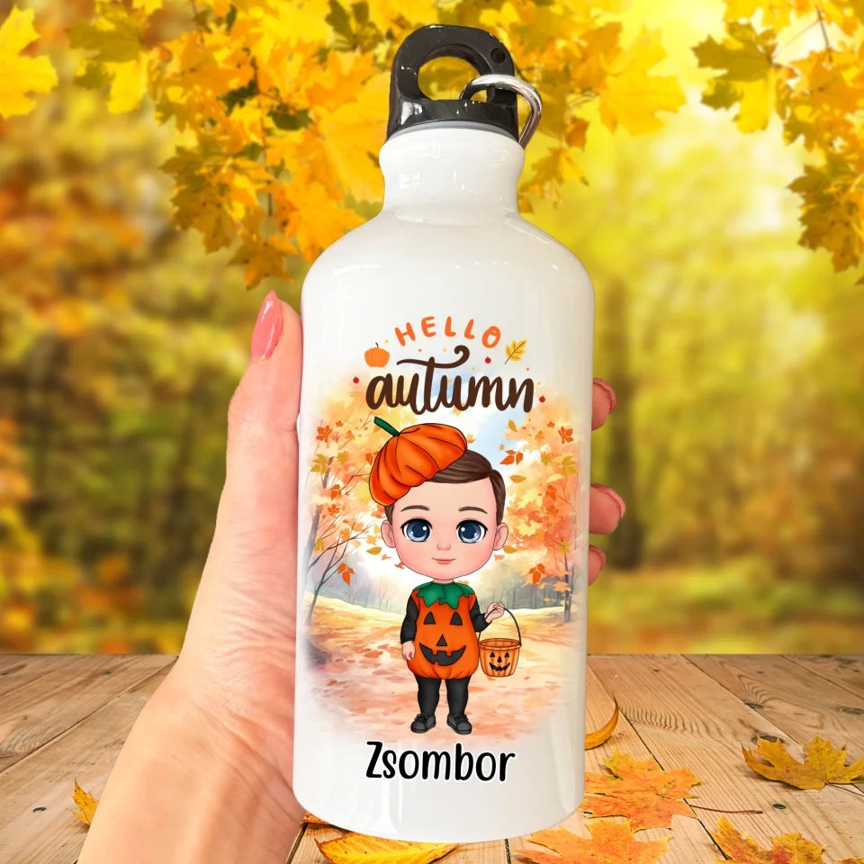 Hello autumn kulacs kisfiúnak