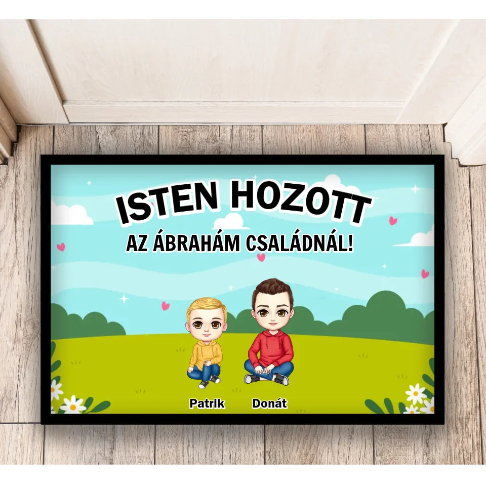 Covoraș unic pentru familie