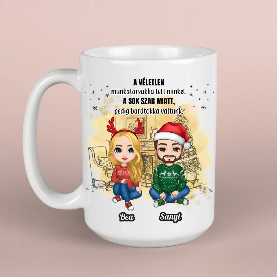 apró karácsonyi ajándék kollégának