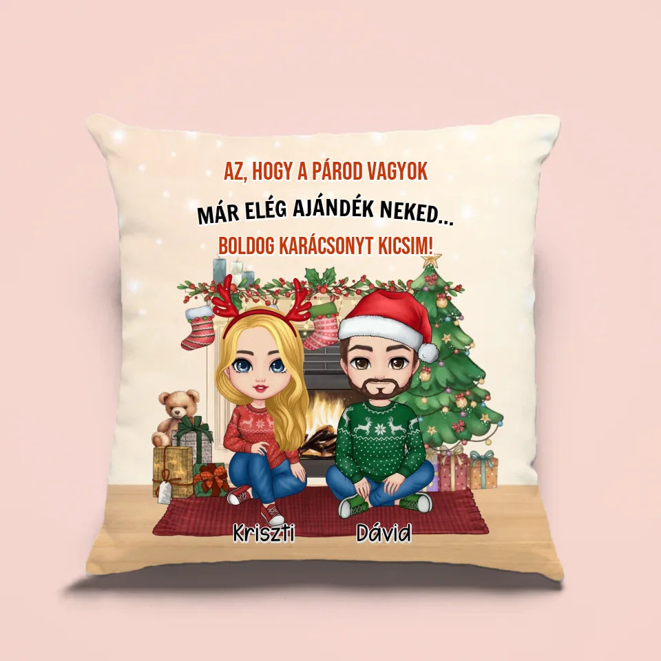 párna karácsonyra pároknak