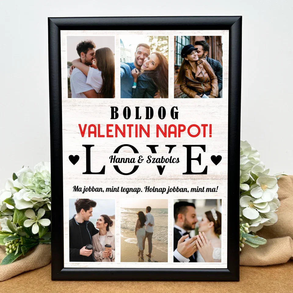 Valentin napi, fényképes ajándék pároknak