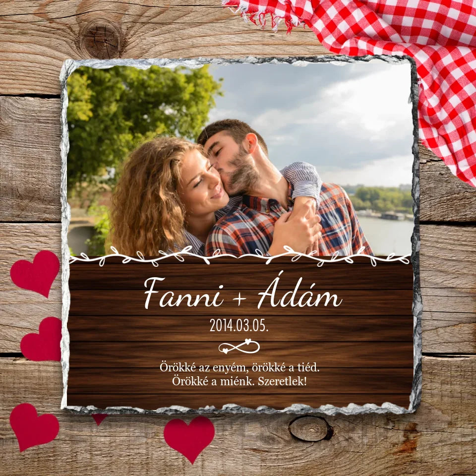 fényképes valentin napi ajándék