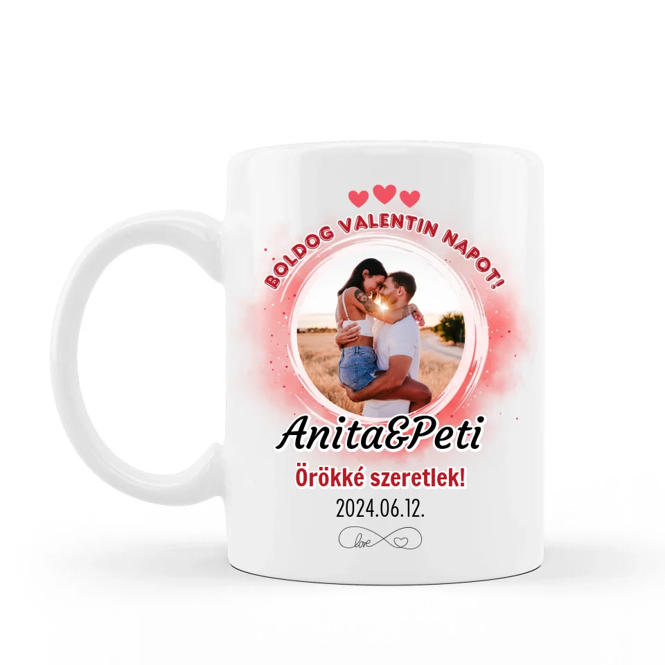 valentin napi bögre