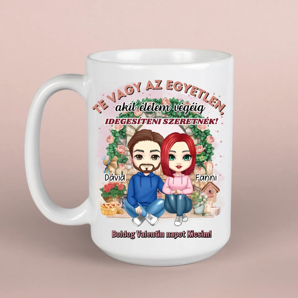 valentin napi bögre pároknak