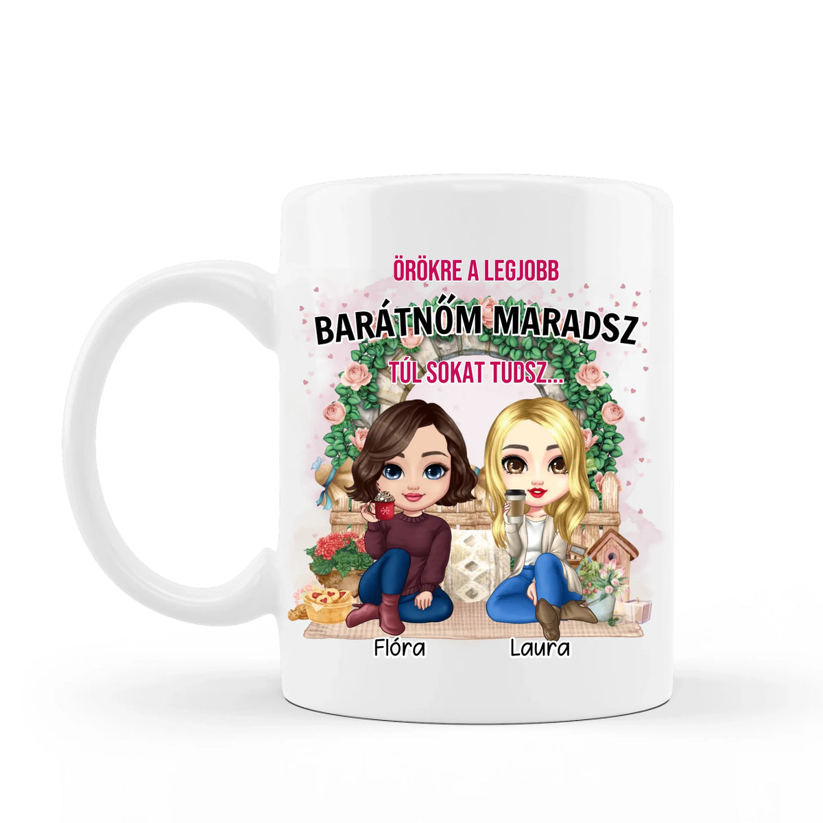 tavasz témájú bögre barátnőknek