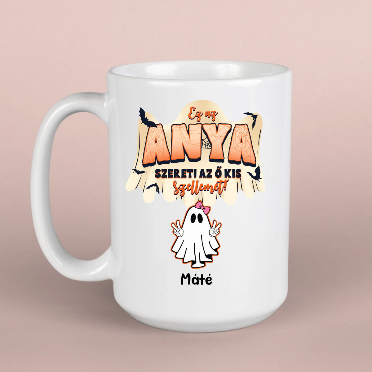 Micile fantome ale mamei - Cană albă