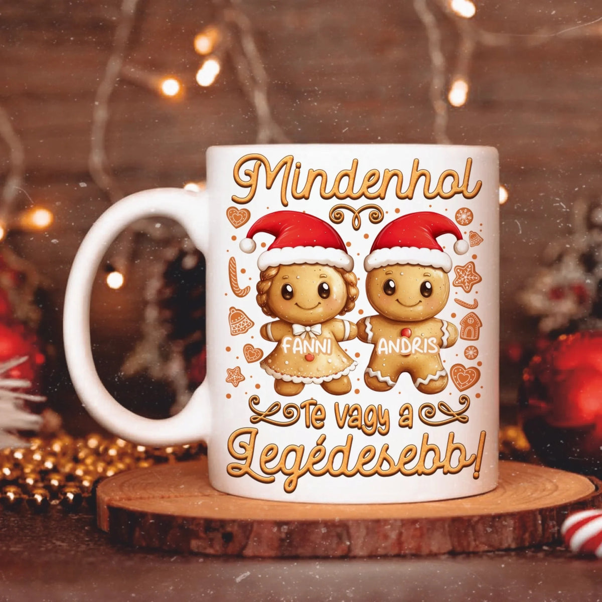 karácsonyi bögre mockup