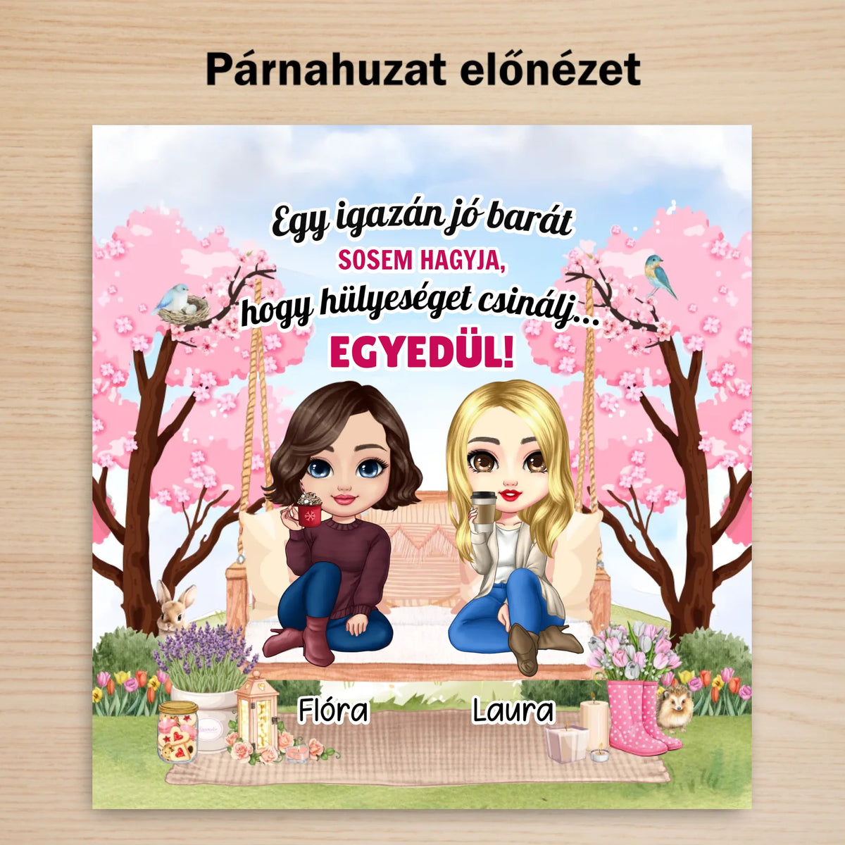 párnahuzat előnézet