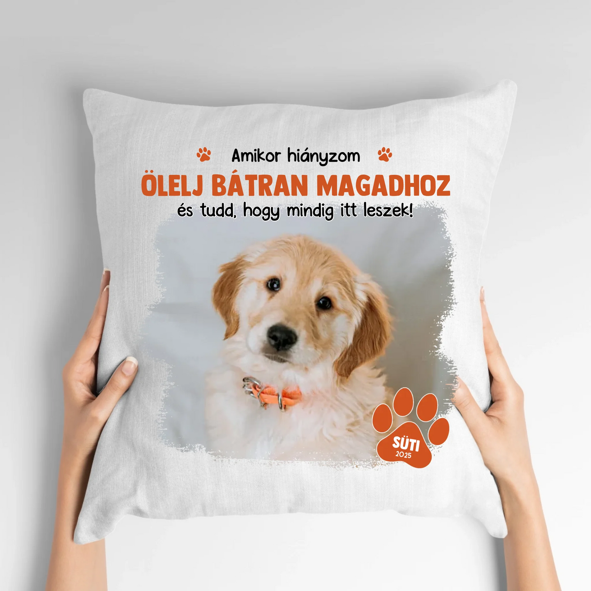Pernă memorială pentru câini
