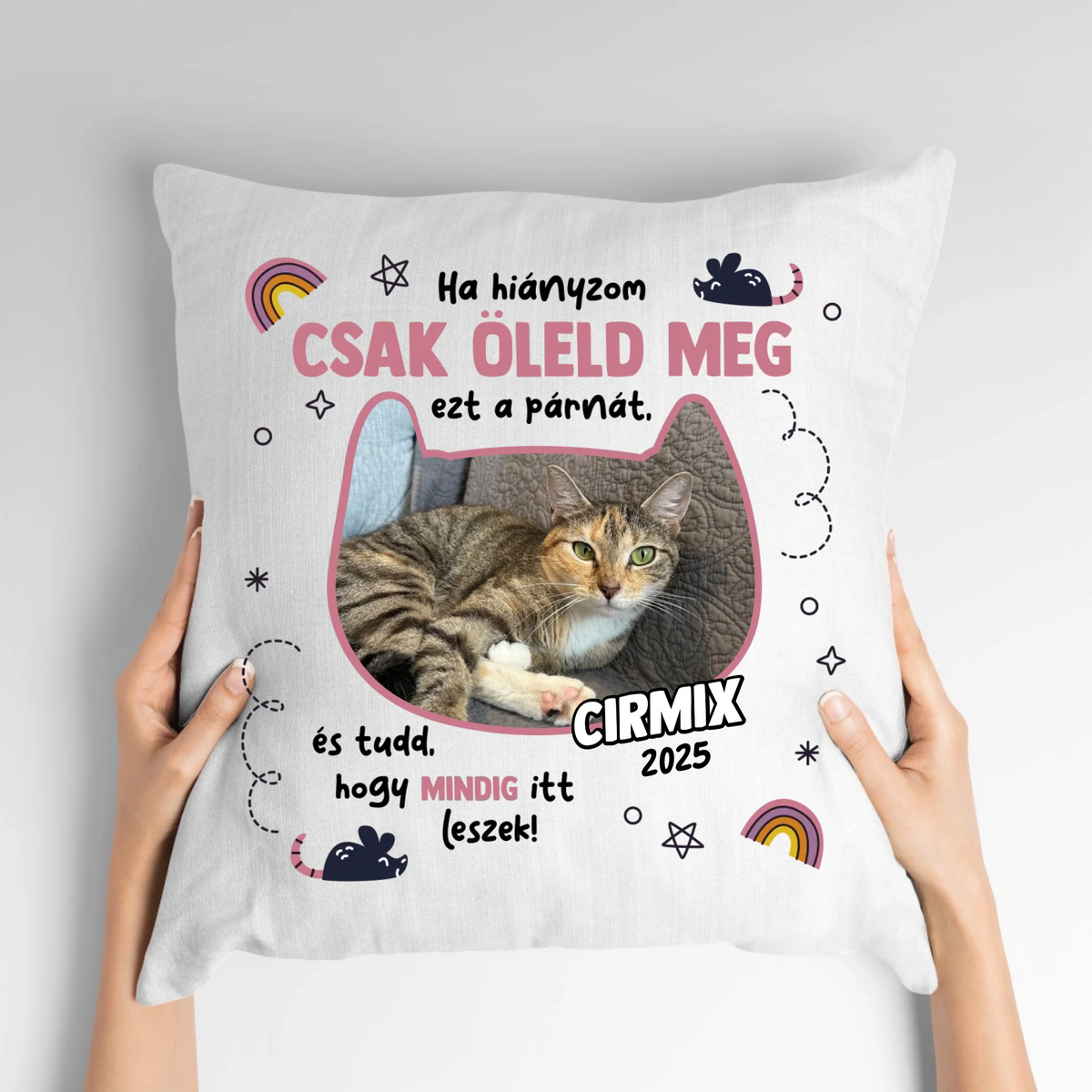 Pernă cu memorie pentru pisici