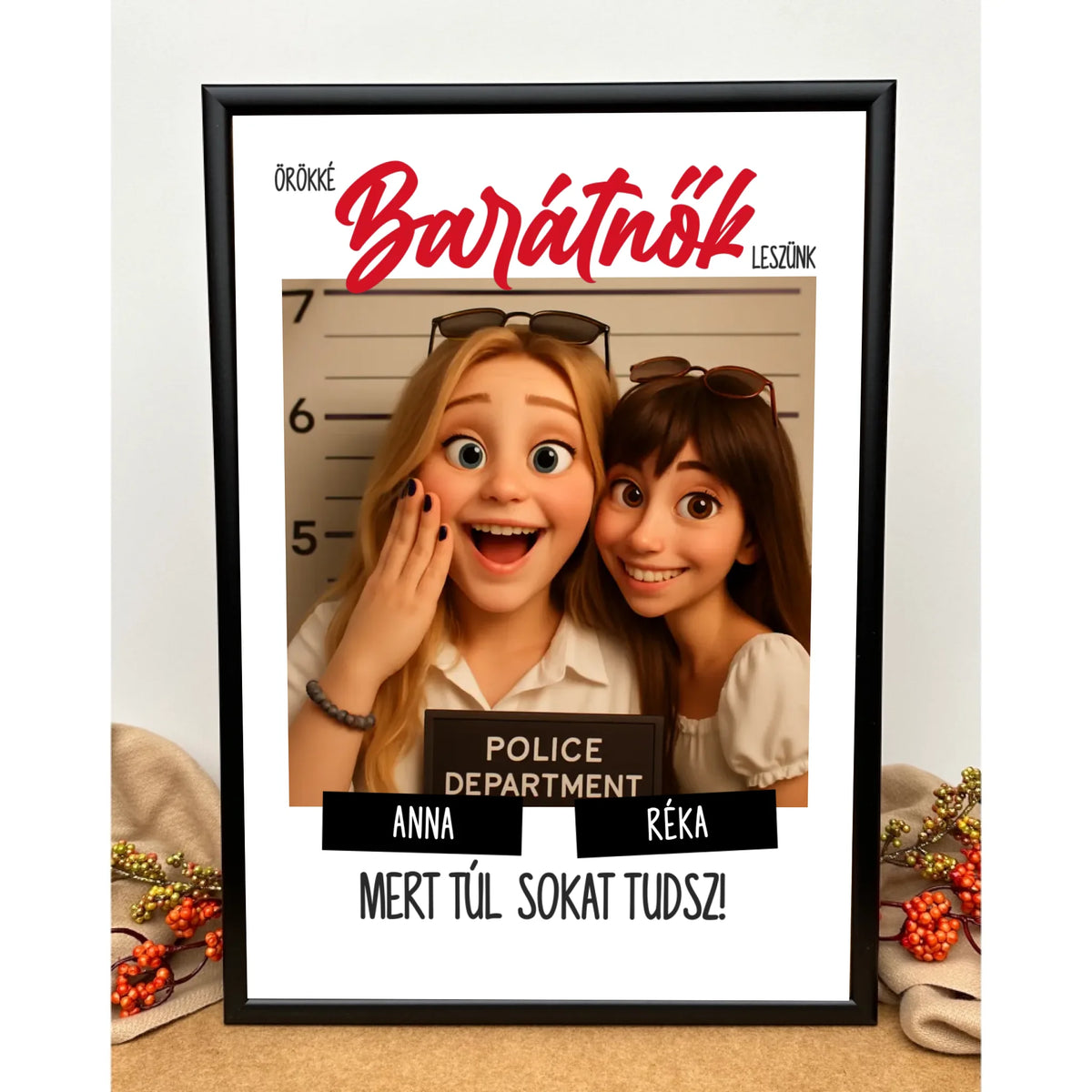 Prietene la bine și la rău - imagine unică