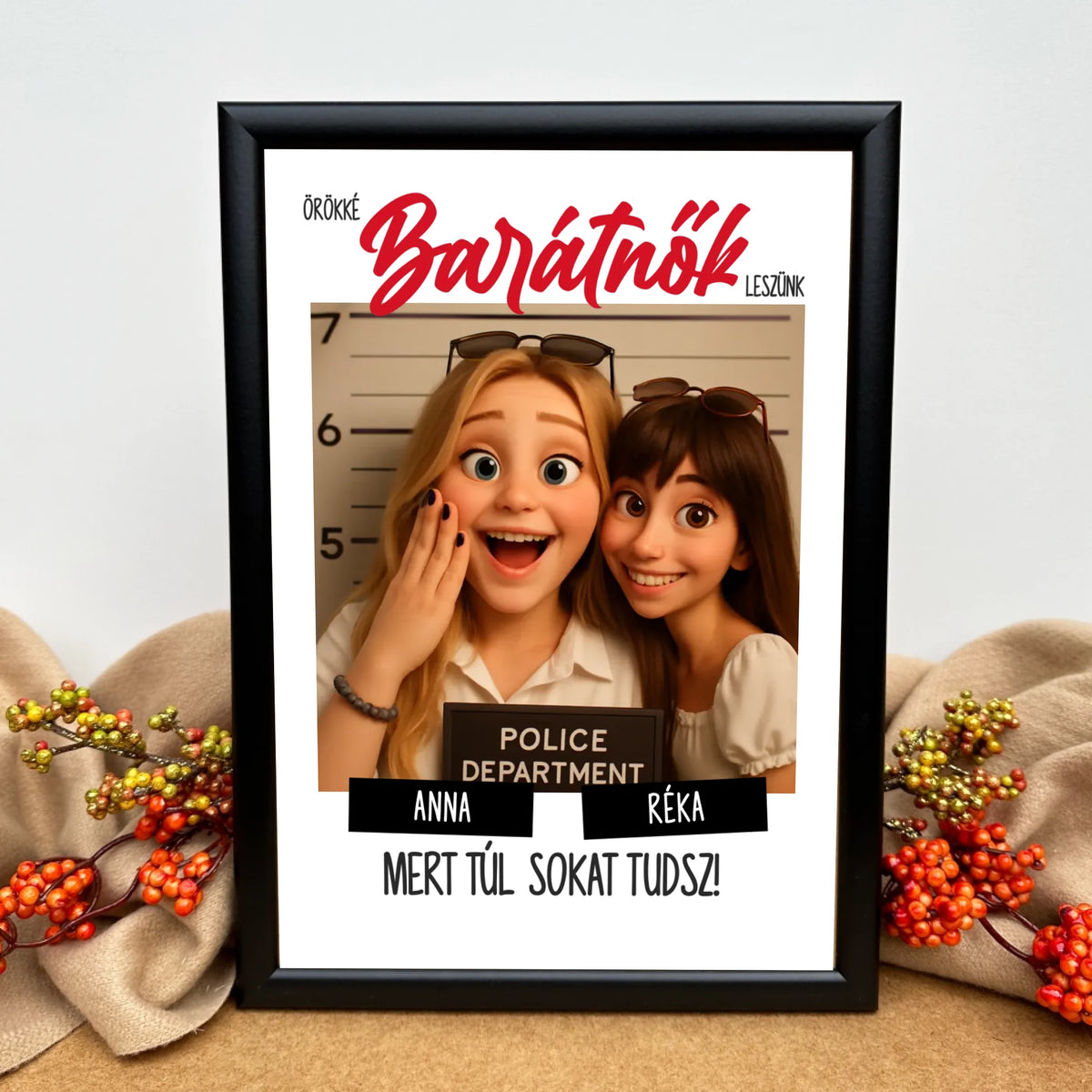 Prietene la bine și la rău - imagine unică