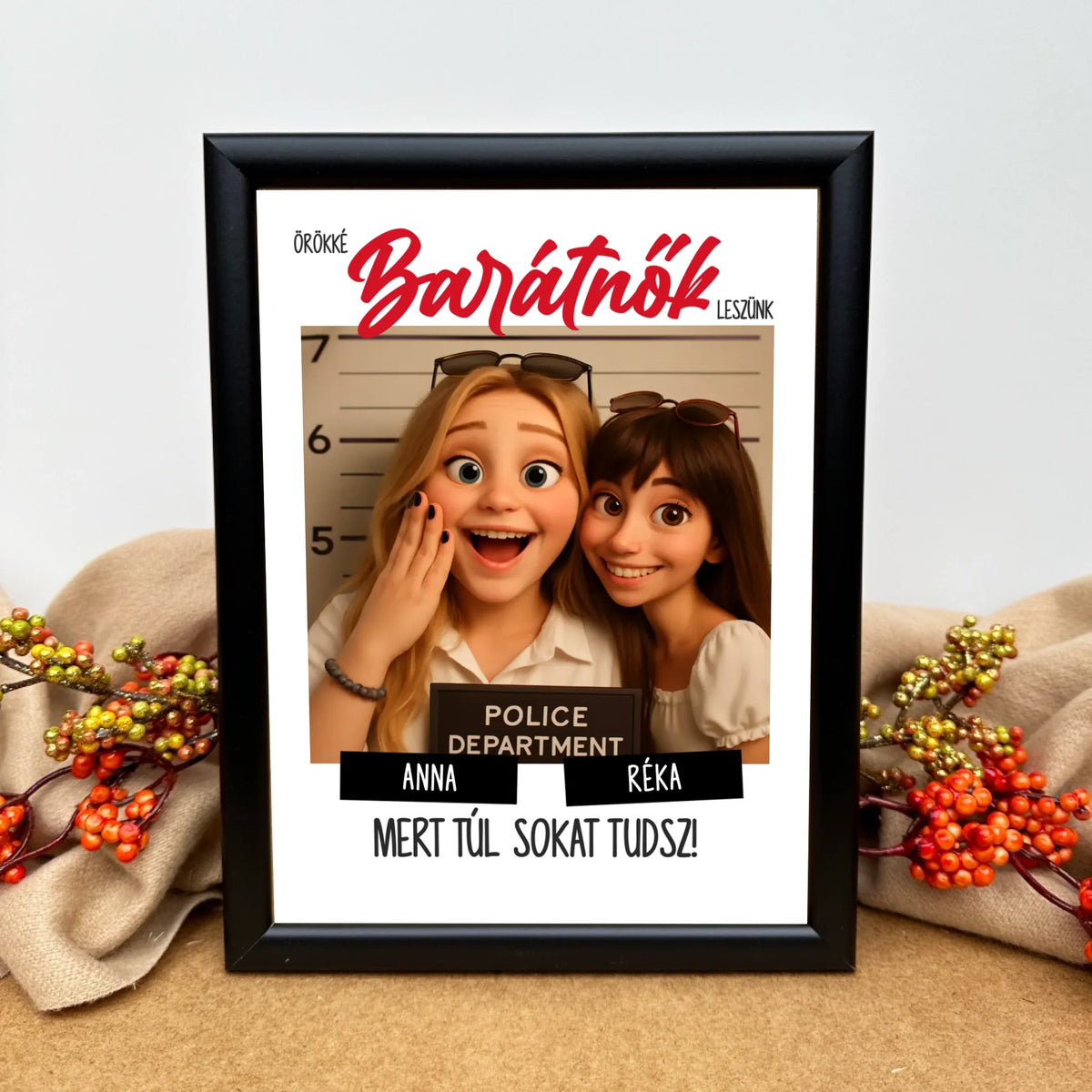 Prietene la bine și la rău - imagine unică