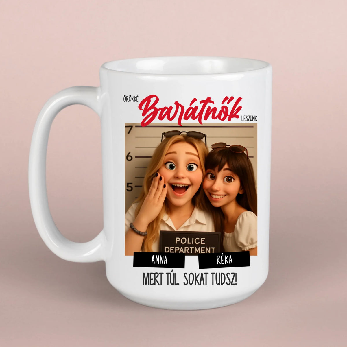 Prietene la bine și la rău - cană unică