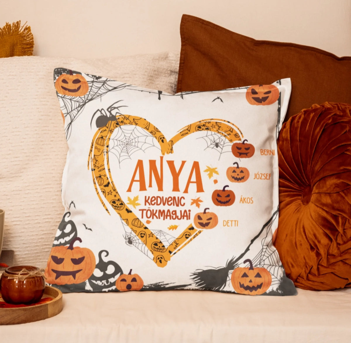 mockup-of-a-pillow-placed-on-a-couch-with-fall-themed-decorations-m58719