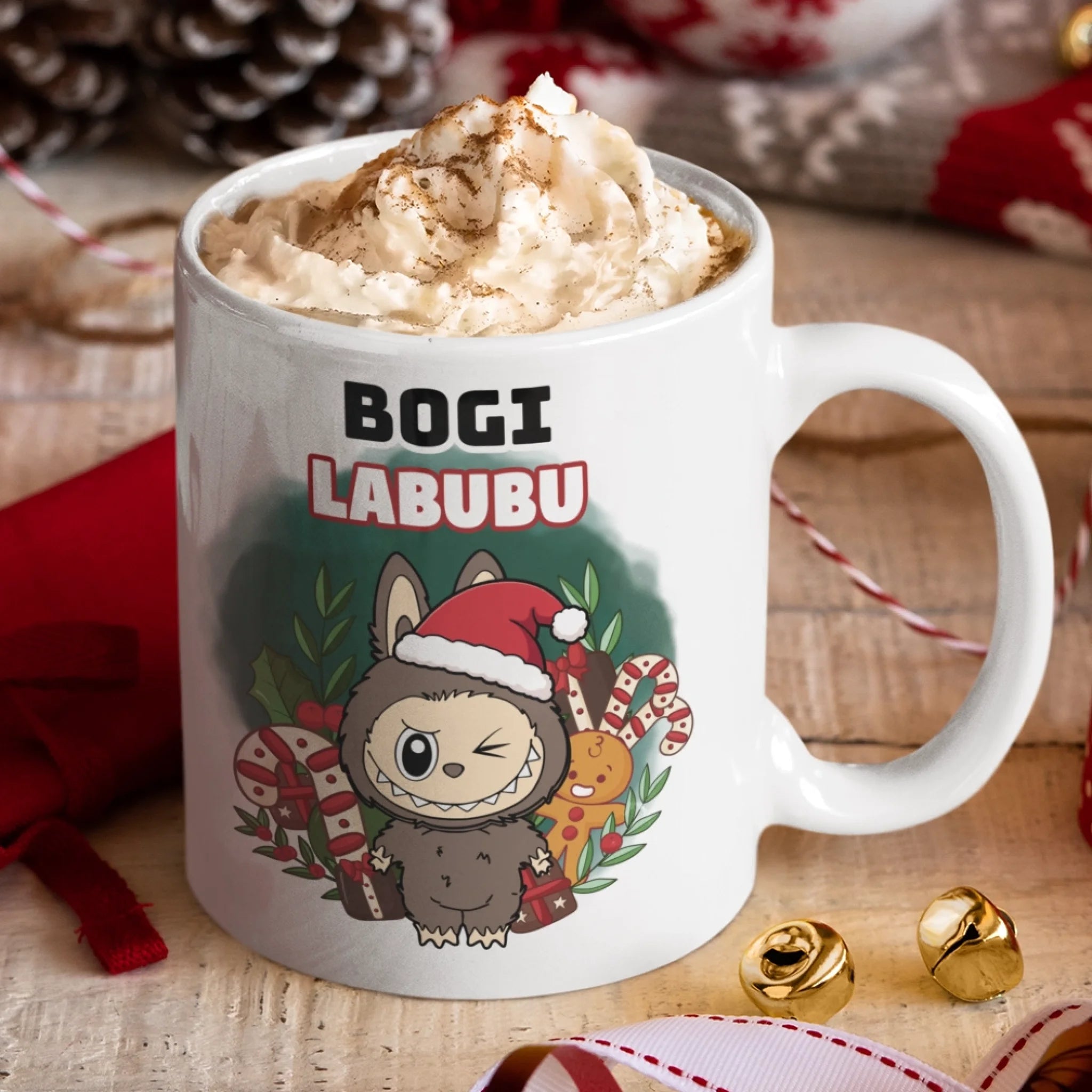 mockup-of-an-11-oz-coffee-mug-surrounded-by-xmas-decorations-30649