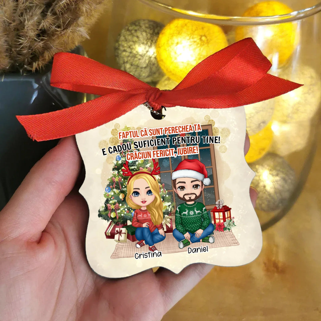 Decorațiune pentru bradul de Crăciun pentru cupluri