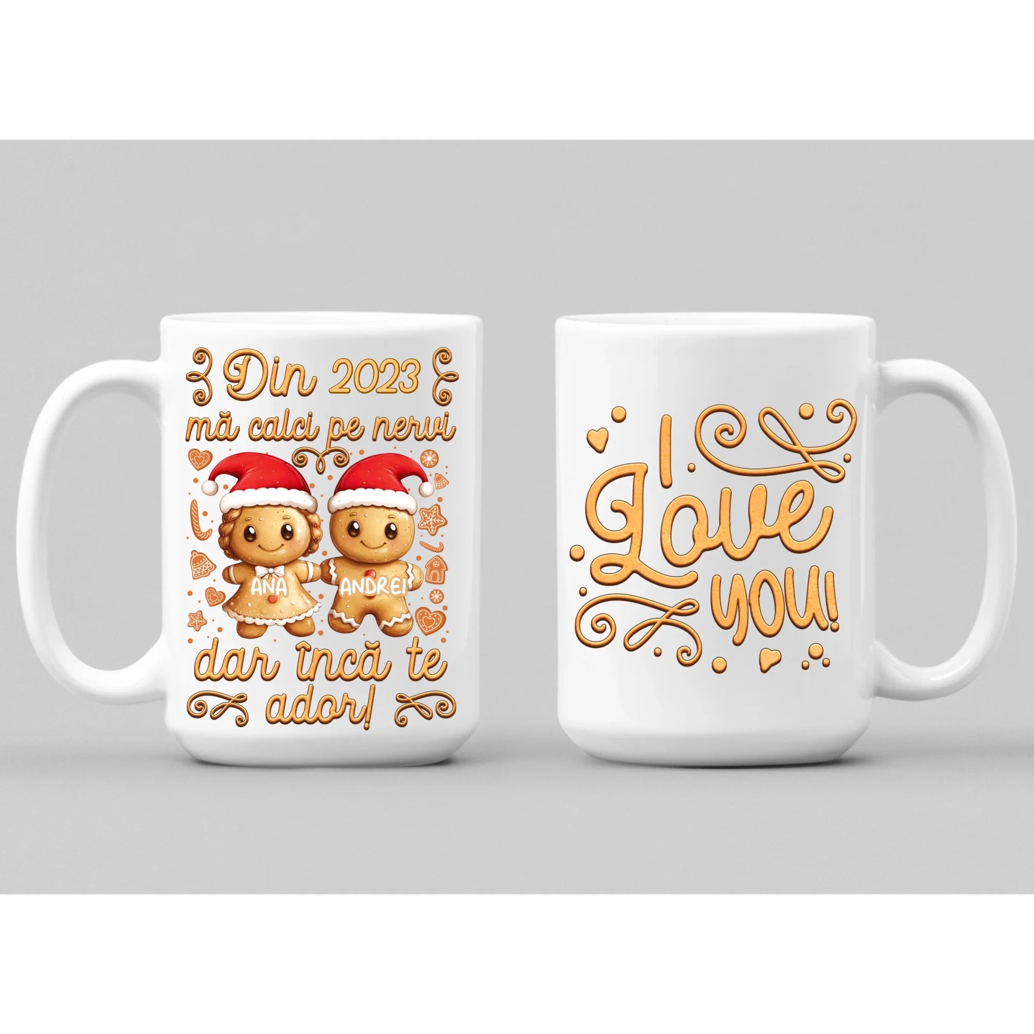 Cană cu Turtițe Dulci pentru cupluri