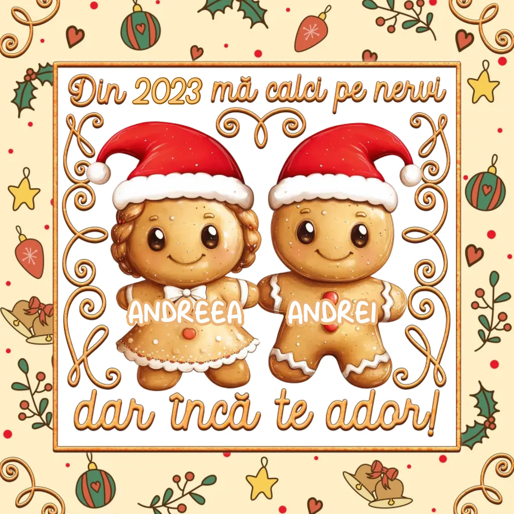 Pernă cu Turtițe Dulci pentru cupluri