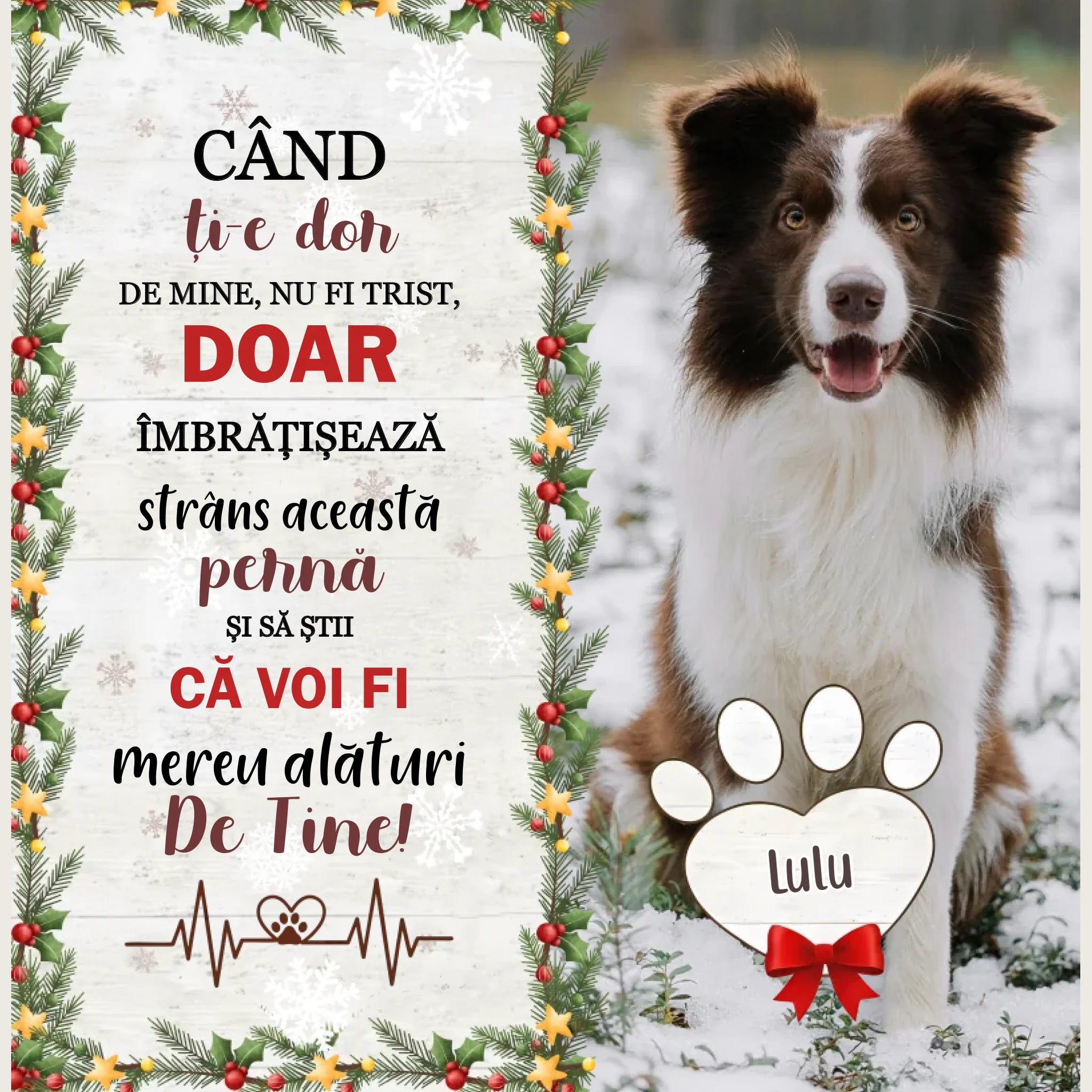 Perna memorială pentru stăpânii de câini