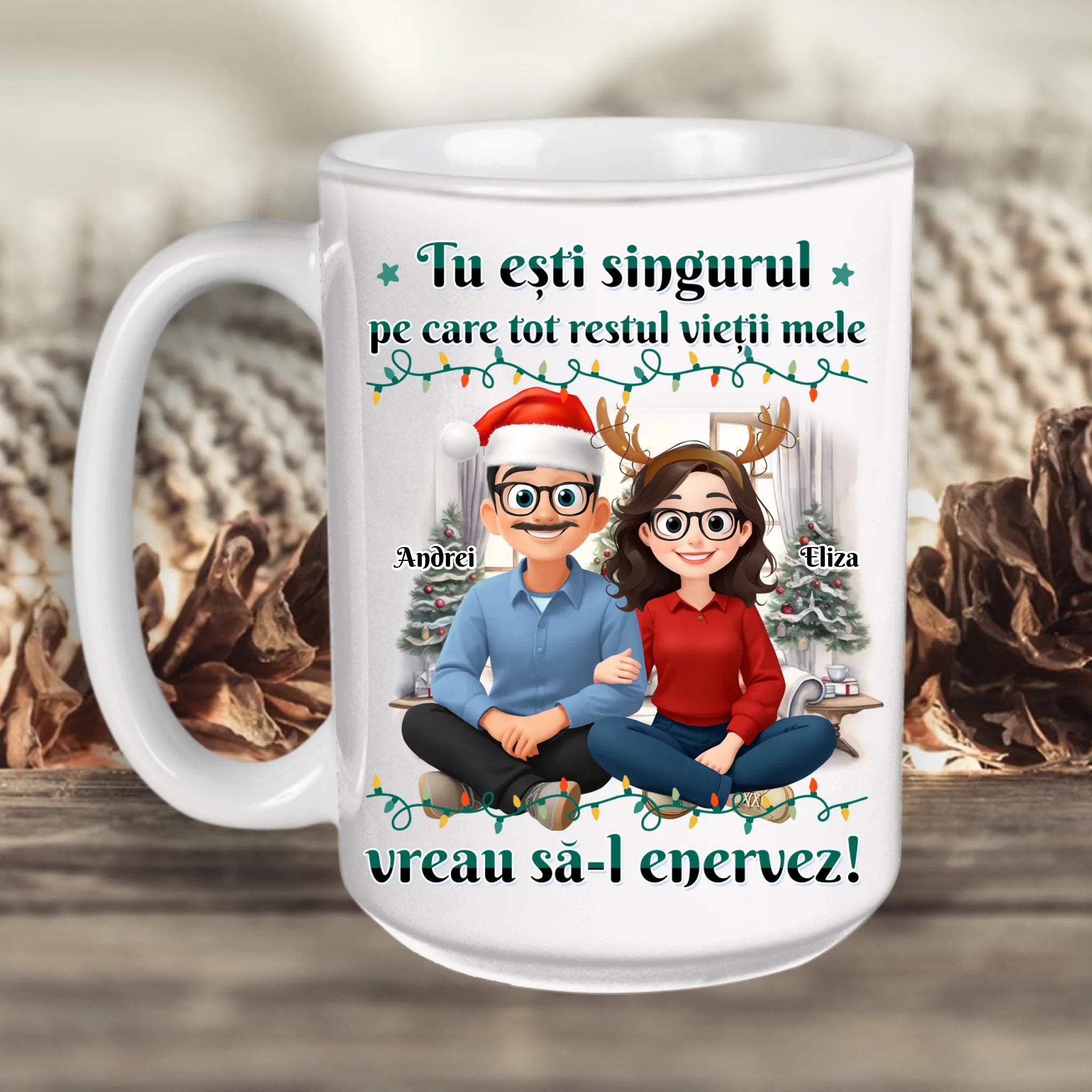 Cană Pixar pentru cupluri