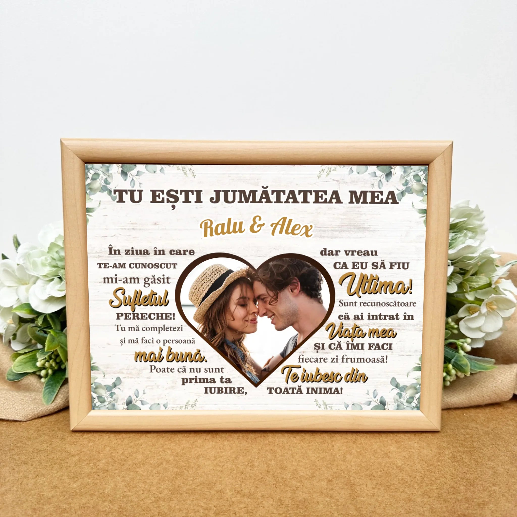 Tablou foto decorativ pentru cupluri