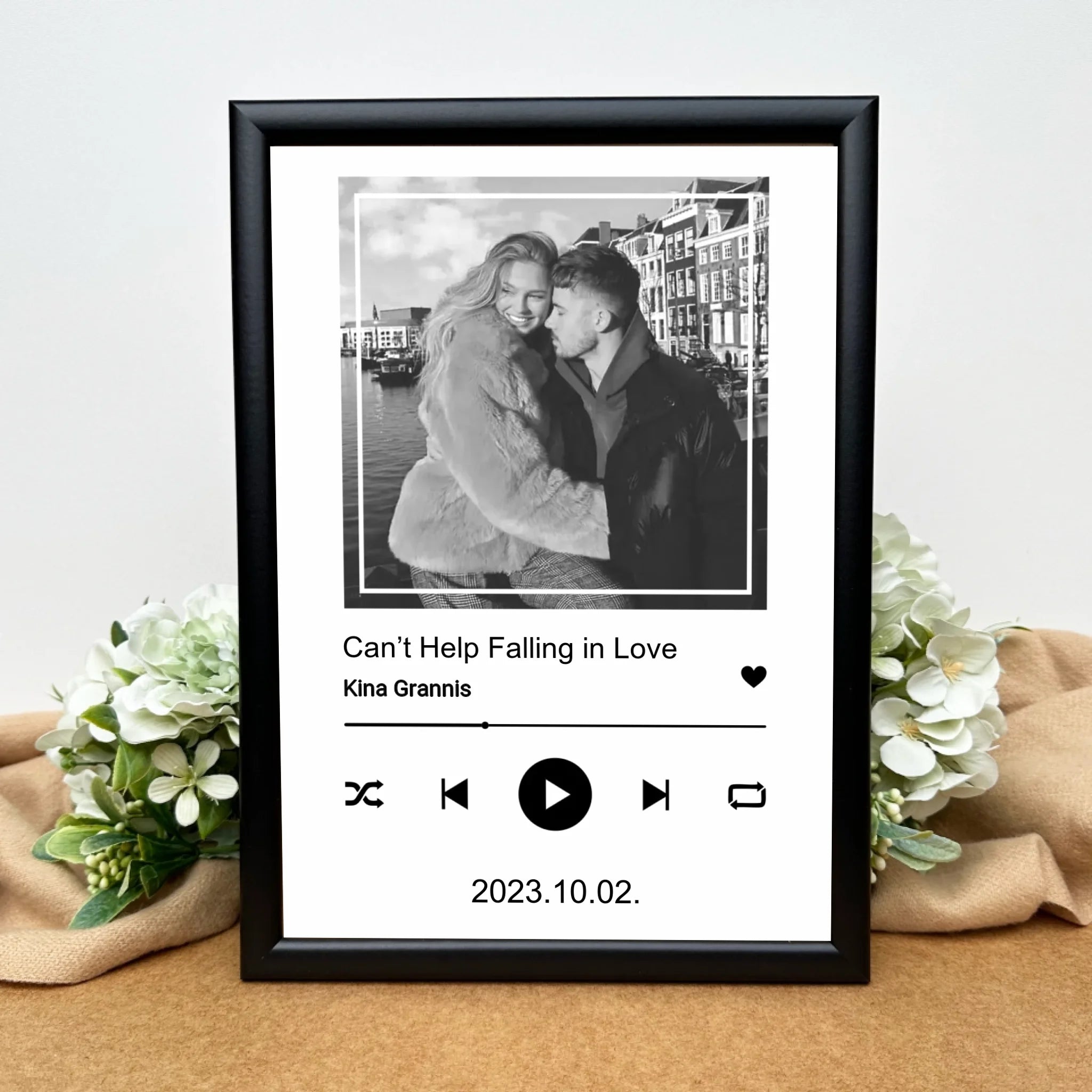 Tablou personalizat cu fotografie pentru cupluri