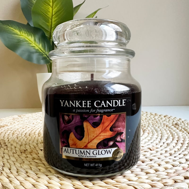 Autumn glow - Yankee Candle üveggyertya, nagy méret