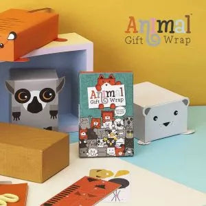 Állatos csomagolópapír, ajándék állatimádóknak
