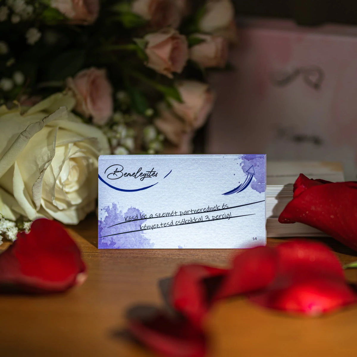 Erotikus kvízjáték pároknak, kártya