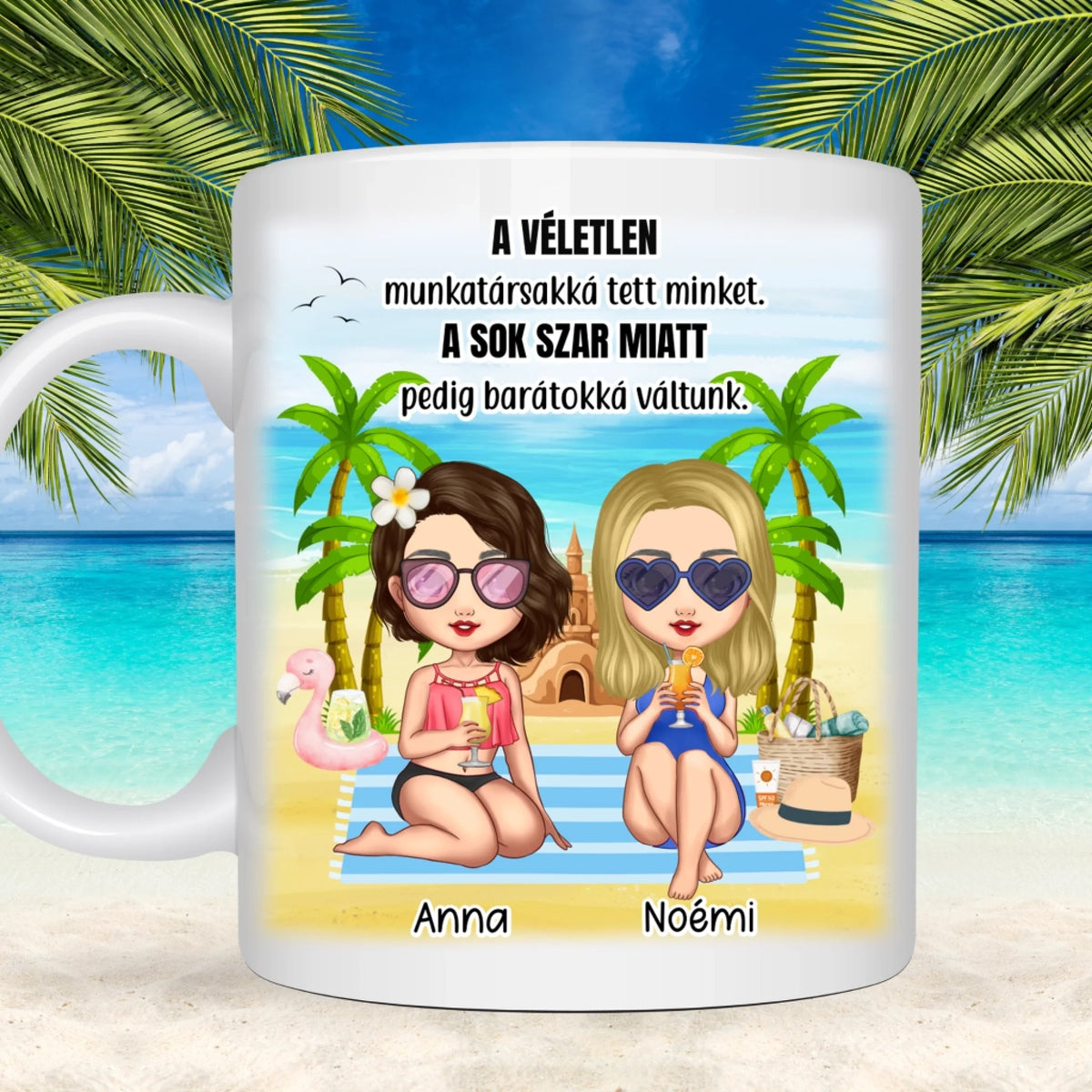 Legjobb kolléganő - nyári bögre