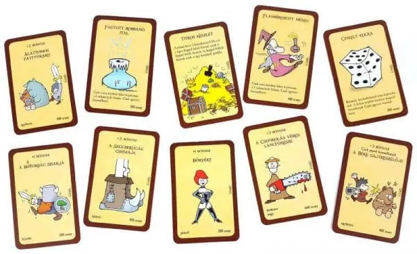 Munchkin alapjáték- családi társasjáték