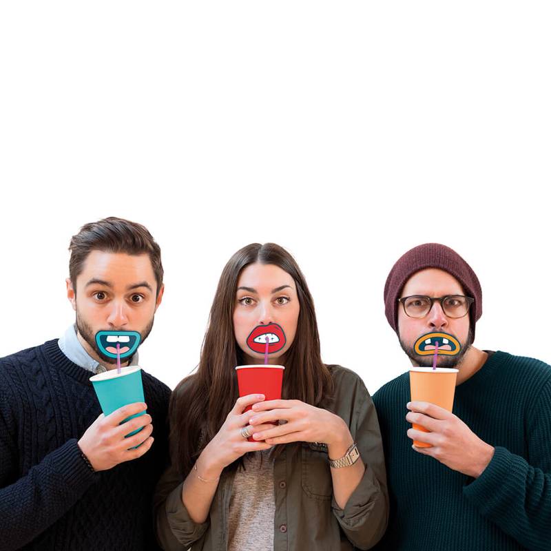 vicces szívószál szülinapra