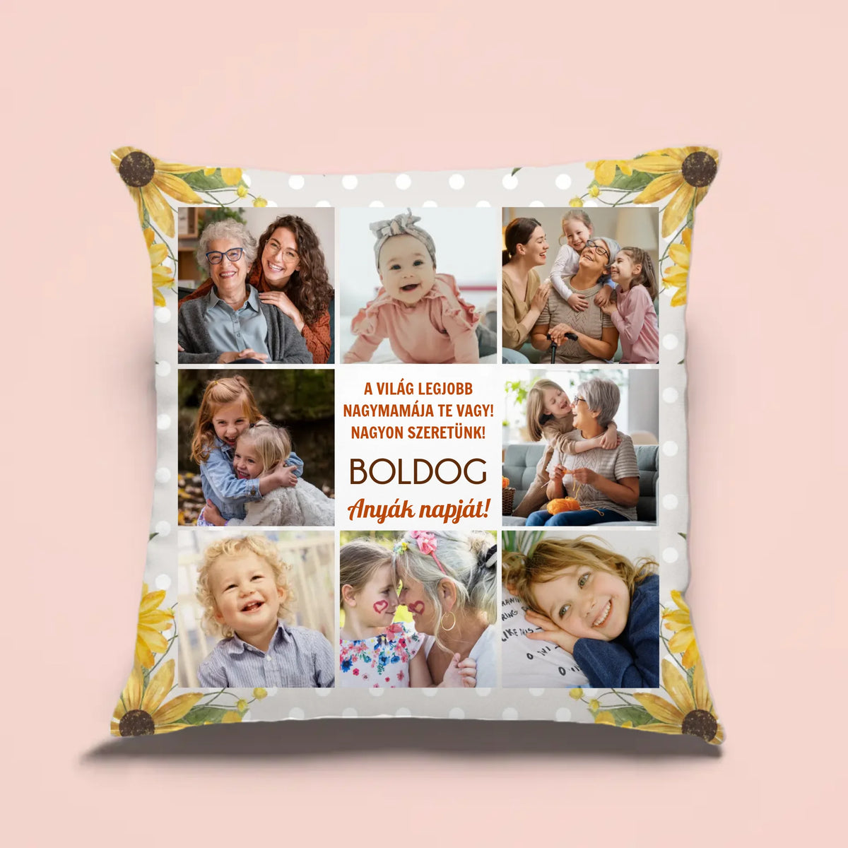 anyák napi párna nagymamának