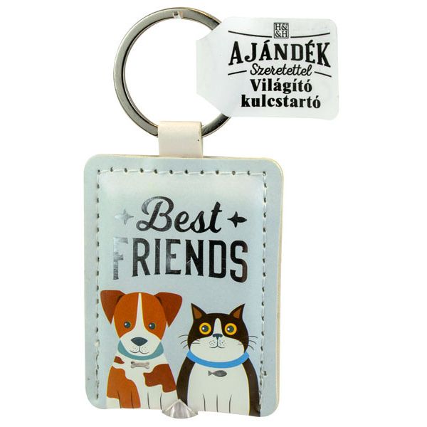 Világító kulcstartó, Best friends
