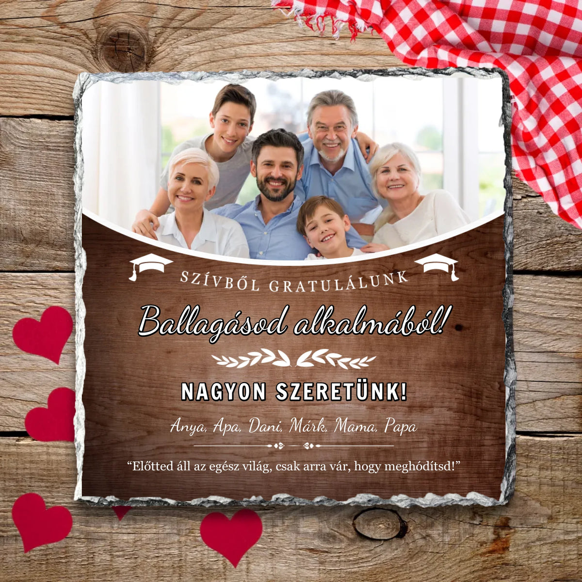 fényképes ballagási ajándék