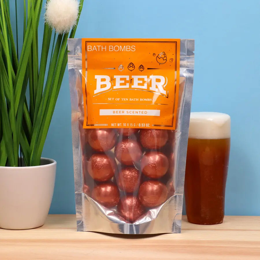 Sör illatú fürdőbomba szett
