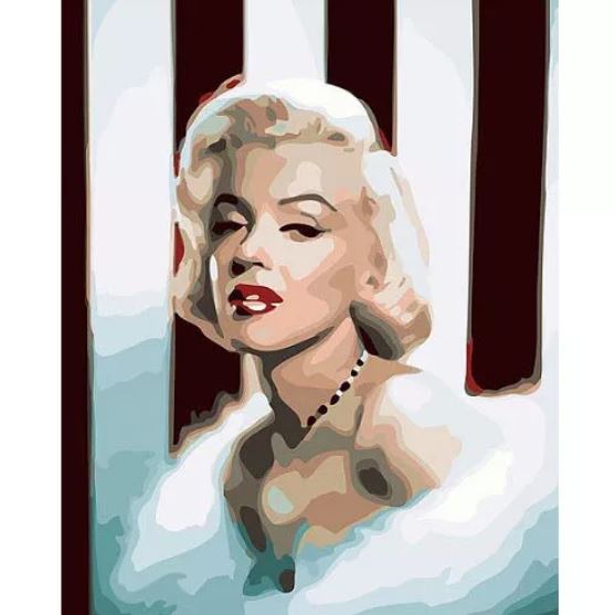 Marilyn Monroe számfestő