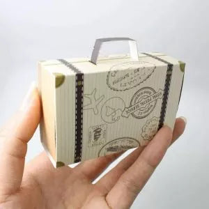 Bőrönd, mini díszcsomagolás