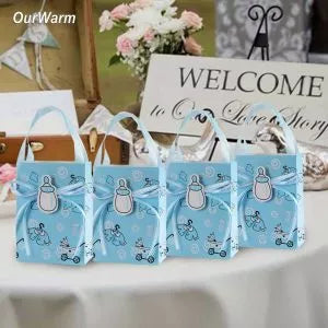 Babaköszöntő mini ajándéktasak 2db, fius és lányos