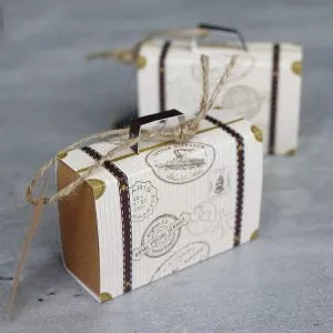 Bőrönd, mini díszdoboz