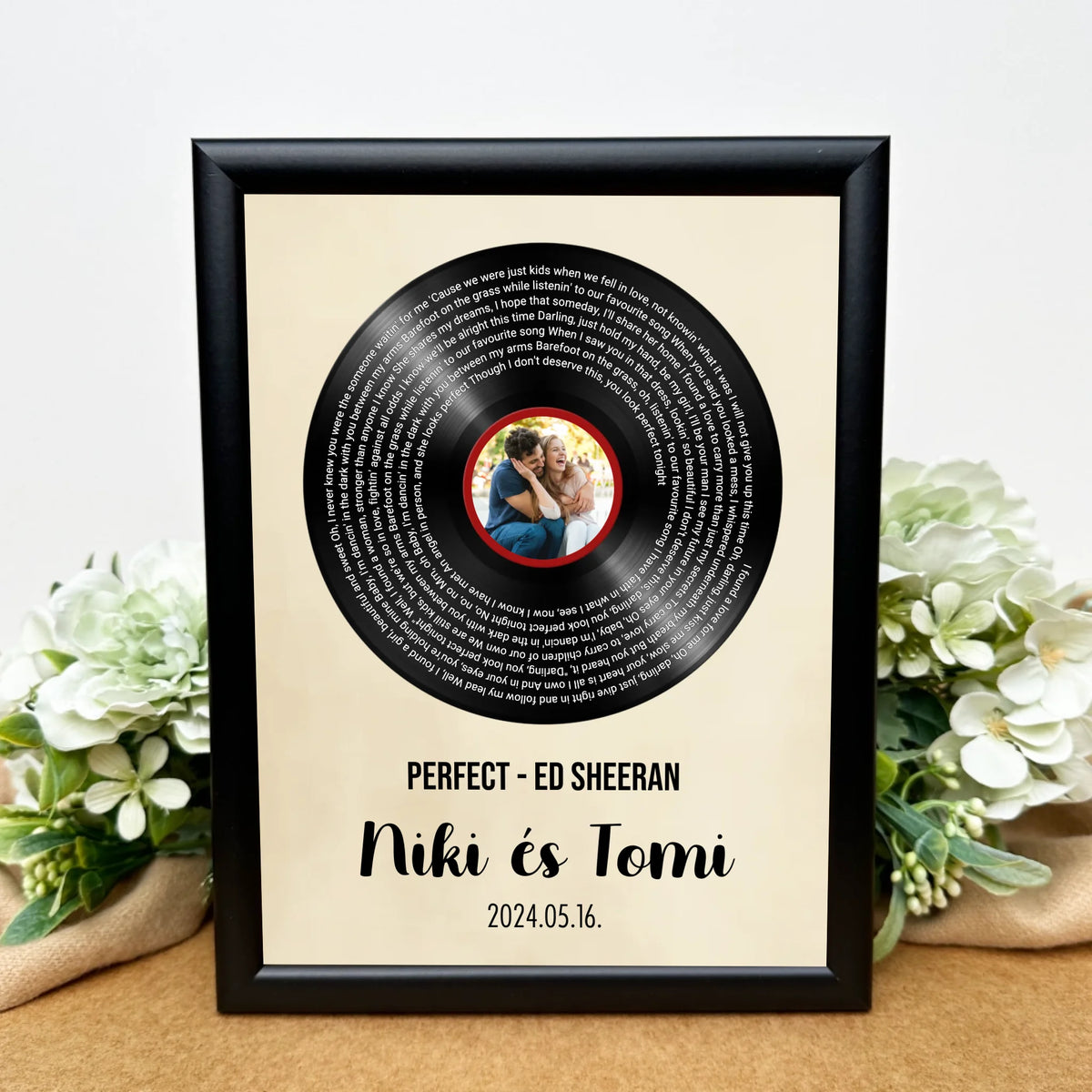 szerelmes fényképes ajándék